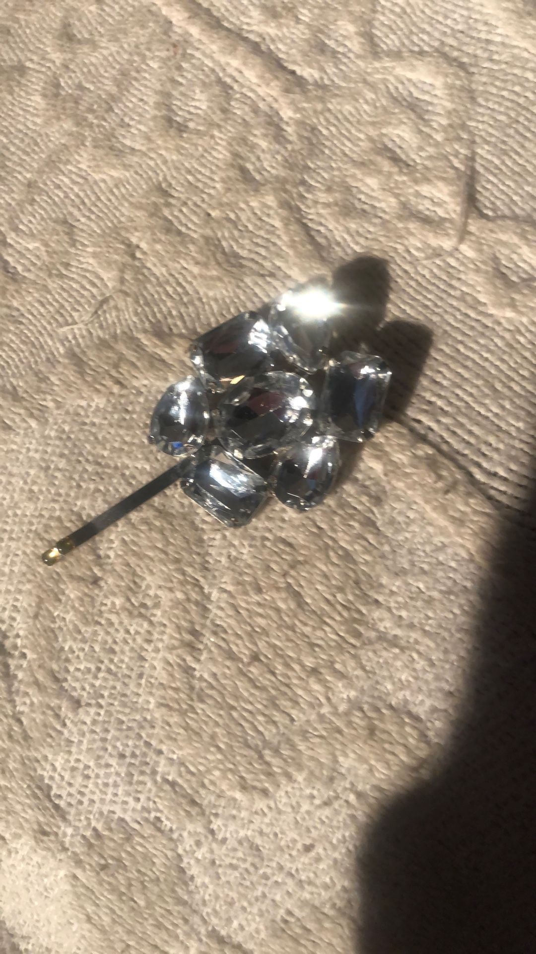 Vintage Crystal Wedding Hairpin $99.99