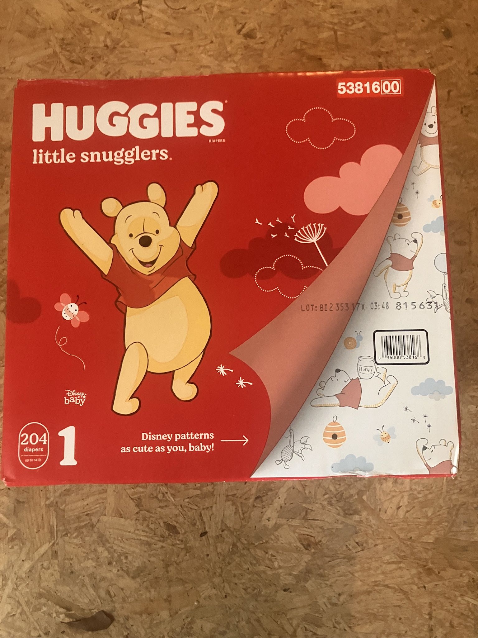 204 Size 1 Huggies