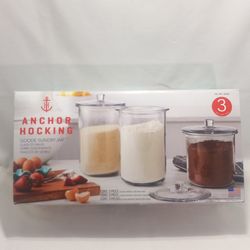 Anchor Hocking Goode Sundry Jar with Lids