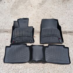 2018-24 Toyota Camry Weathertech Floor mats. Row1 & Row2