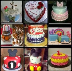 I make cakes n goodies