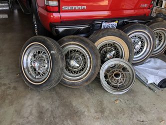 1953 Buick Skylark Spoke Wheels
