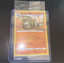 SandaConda 82/163 GameStop Promo 2021 released swirl in corner HoloFoil rare