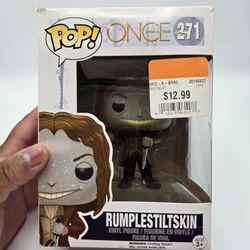 Funko Pop! Once Upon a Time Rumplestiltskin #271 Vinyl Figure DAMAGED BOX