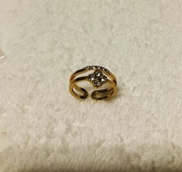 Rose Gold Double banded Fashion Ring