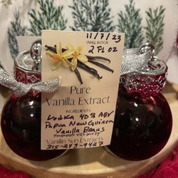 Small batch Homemade Vanilla Extract