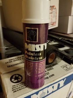 Misty stainless steel cleaner polish cases