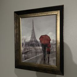 Framed Parisian pic