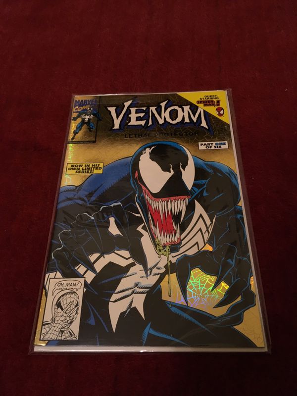 Venom Lethal Protector number 1 Gold Foil Cover for Sale in Boynton ...