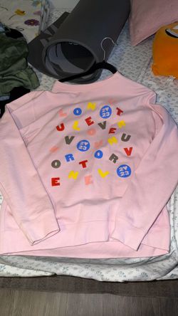 Pink Harry Styles Love on Tour crew neck LARGE