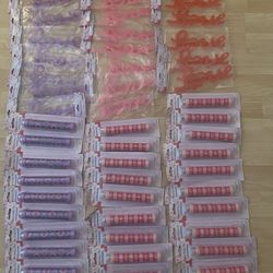 Kids New Valentine’s Day Goodies Bags Party Favors Kaleidoscopes & Love Glasses 53 Pieces