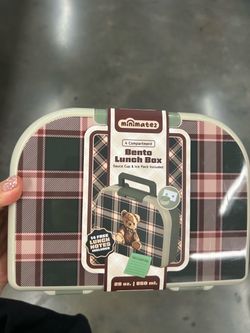 NWT Teddy Bear Bento Lunch Box - 28 oz