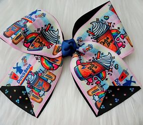 Dutch Bros Grosgrain Cheer Hair Bow