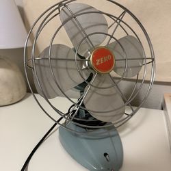 Vintage “Zero” metal desk fan