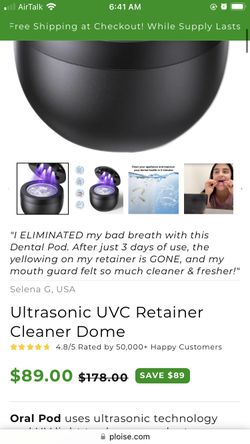 Retainer Cleaner 