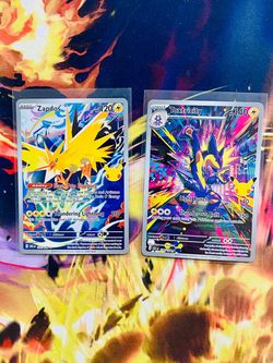 Pokemon 30th anniversary Zapdos & Toxtricity