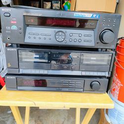 Old Stereo System 