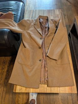 Camel coat trench Old Navy L