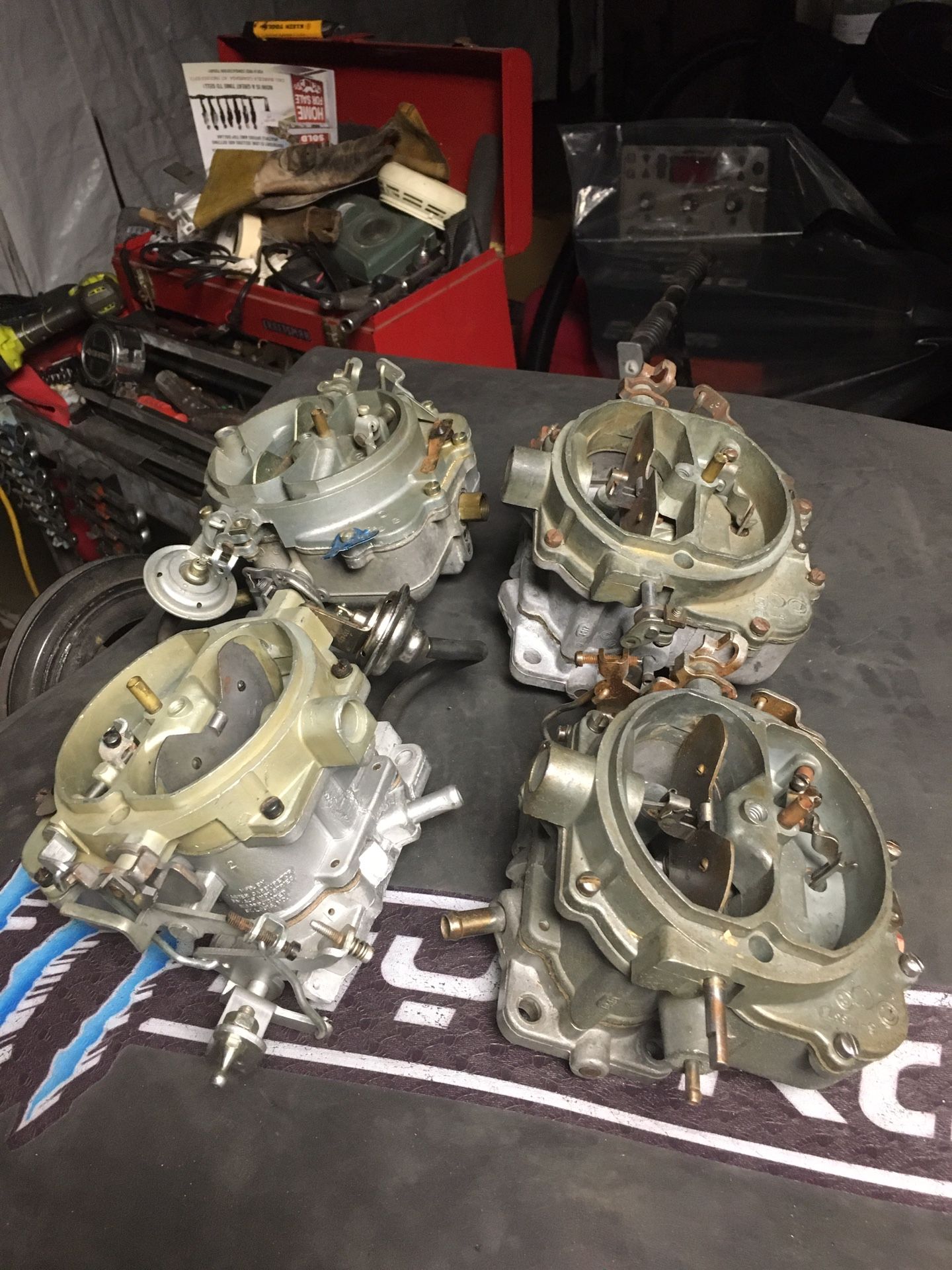 Two barrel Ball&ball carburetors Mopar