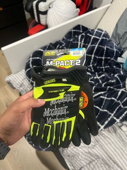 Mechanix Wear Hi-Viz M-Pact 2 Gloves Size M