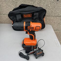 BLACK+DECKER 20V MAX Cordless Drill and Driver, 3/8 Inch, With LED Work Light...