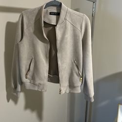 Ivanka Trump Suede Jacket, Sz Small