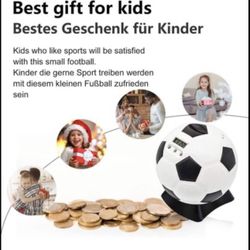 Piggy Bank,Digital Counting Moneybox,Soccer $25 or best offer