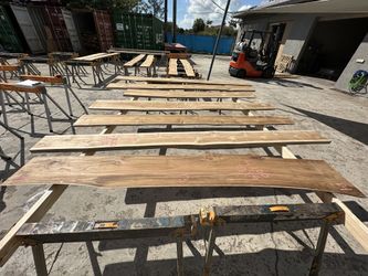 Teak Boards 1-1.5" Thick. Perfect DIY ~ Please Read Description!