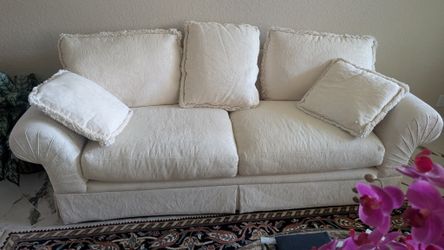 Sofa, Textured Fabric