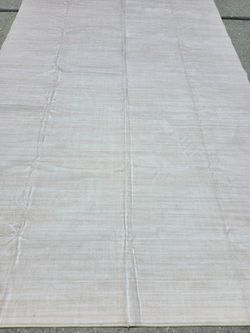 4x6 Washable Non Slip Modern Area Rug Solid Color lvory