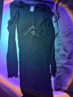 Black Dress With Holes