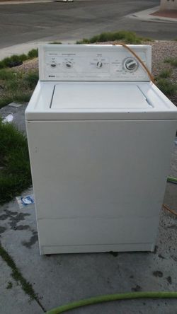 Washer kenmore