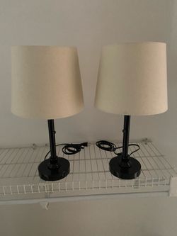 Nightstand Lamps 19” High