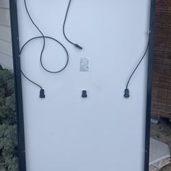 Solar Panel And SolarEdge Optimizes.