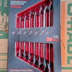 Icon Ratcheting Wrench Set SAE