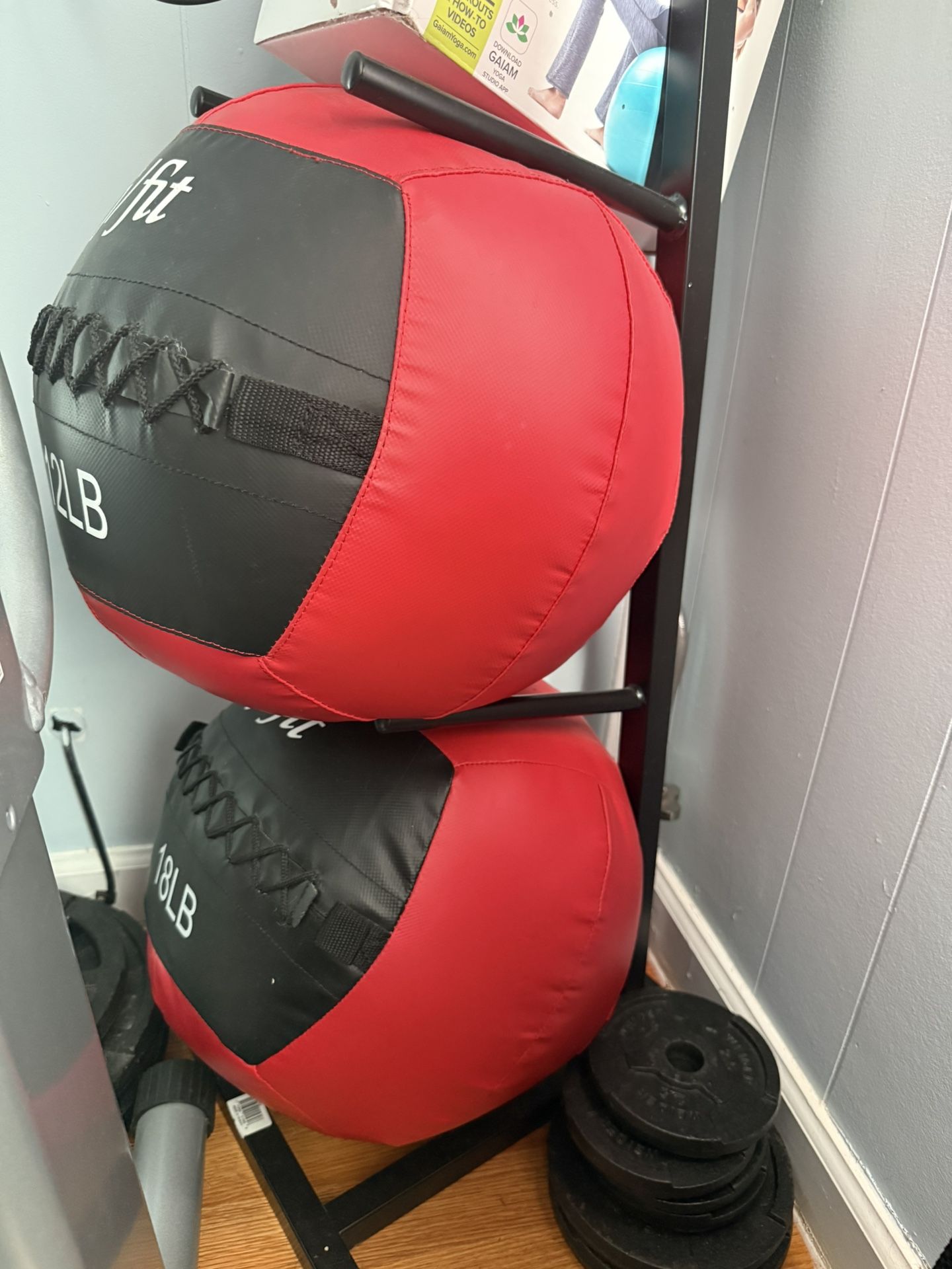 Medicine Ball With Stand 