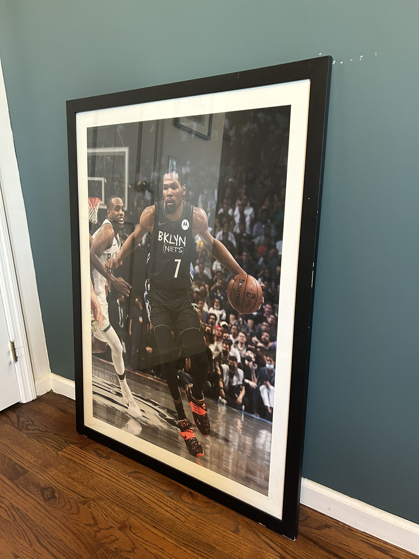 Kevin Durant Brooklyn Nets Framed Photo 