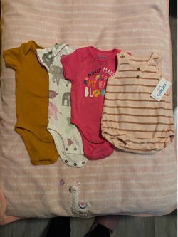 Baby Blanket & Clothes Bundle