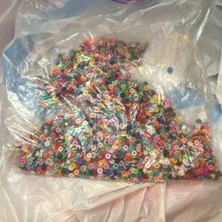 HUGE bag of clay beads