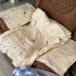 Hello Kitty Sheets And Pillow Cases Full/Queen Size 