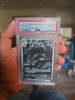 PSA 10 Houndoom Illustration Rare Pokemon Card