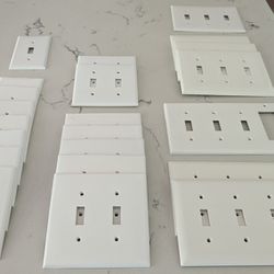 Leviton Nylon Toggle Switch Wall Plates