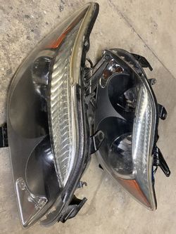 2005-2010 Scion tC headlights Black Background