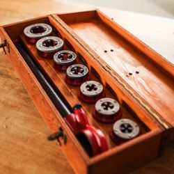 VTG Toldeo No 11 Ratcheting Pipe Threader Set w Custom Tool Box👨🏽‍🔧🧰 1/8” - 1 1/4”