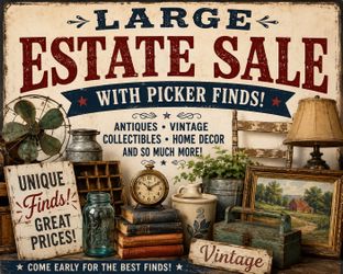 6/13 Large Estate Sale finds Storage Locker Contents