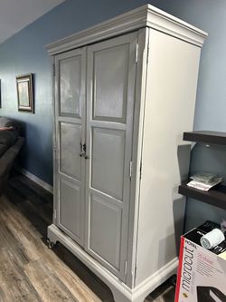 Computer or craft wardrobe or cabinet