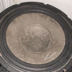 Audiopipe 10” Blown Woofer Working Tweeter