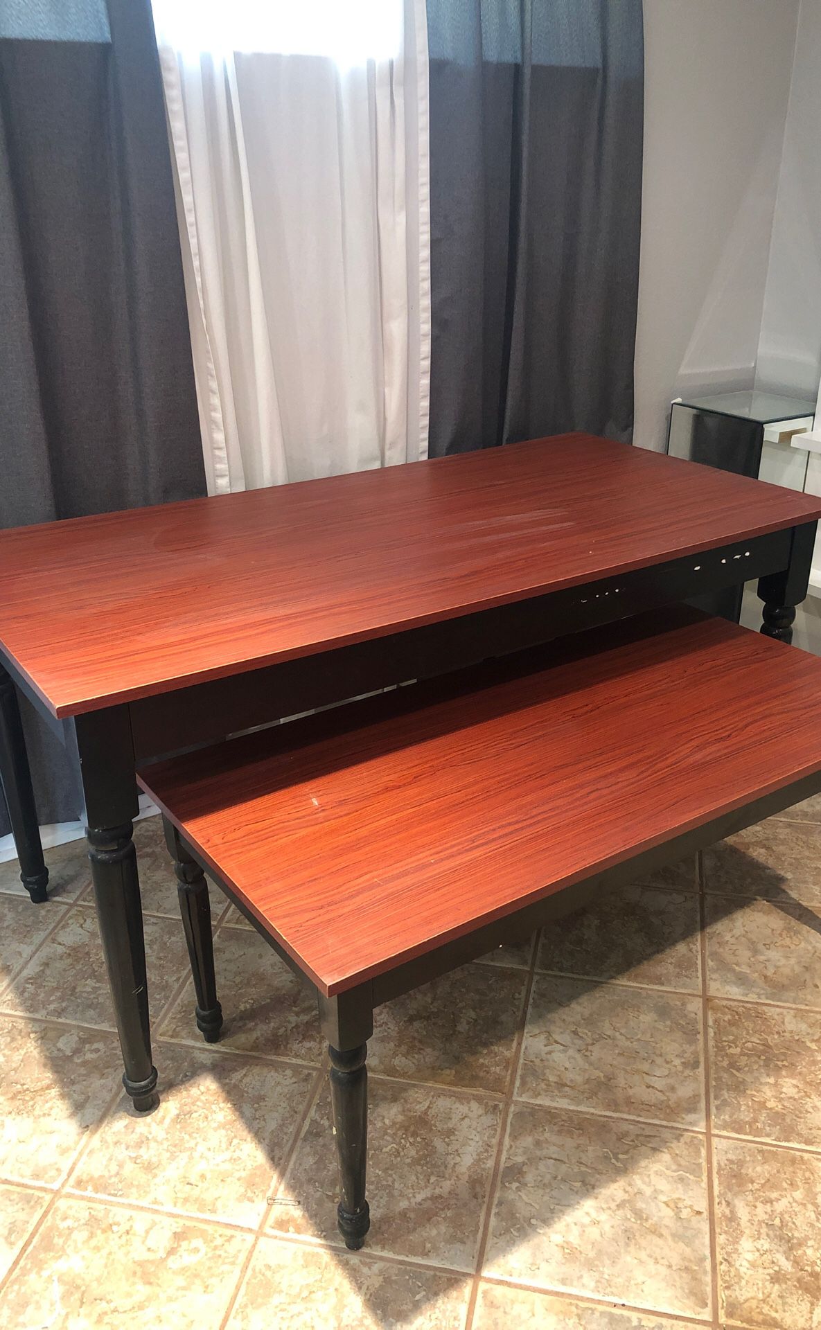 Dining and cocktail table- nesting table (2)