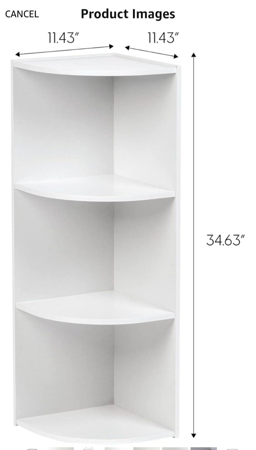 Corner Book Shelf