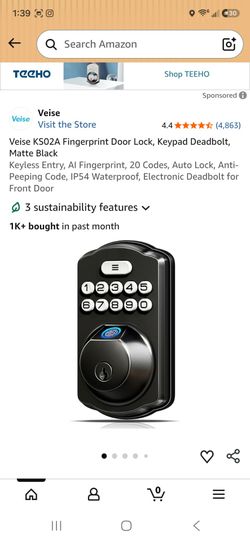 Finger print door  lock